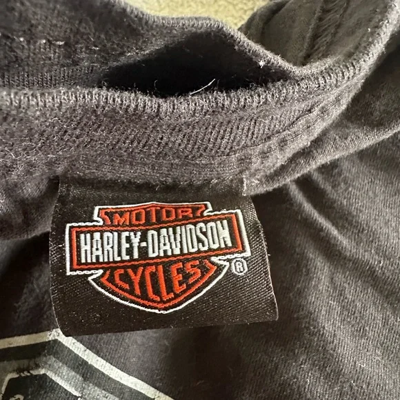 Retro Harley Davidson Route 66 Ozarks Black T-Shirt Sz Large- 2008 - Picture 5 of 5
